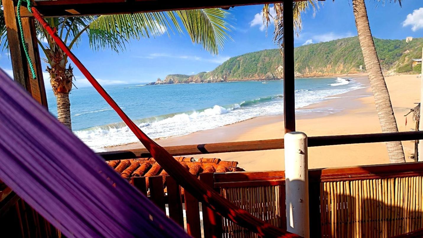Posada Ziga Playa Mazunte Exterior photo